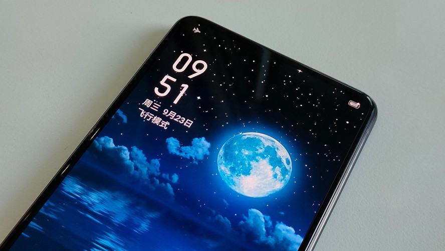 Realme prototype under-display camera