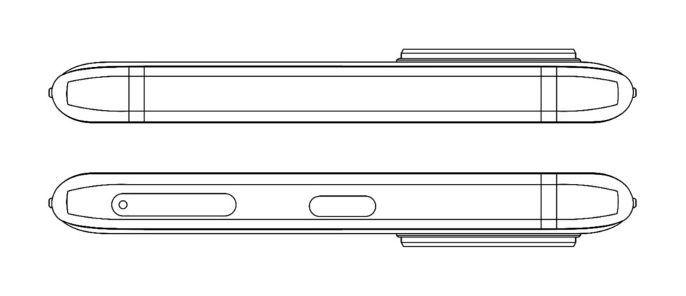 Realme under-display camrea phone patent