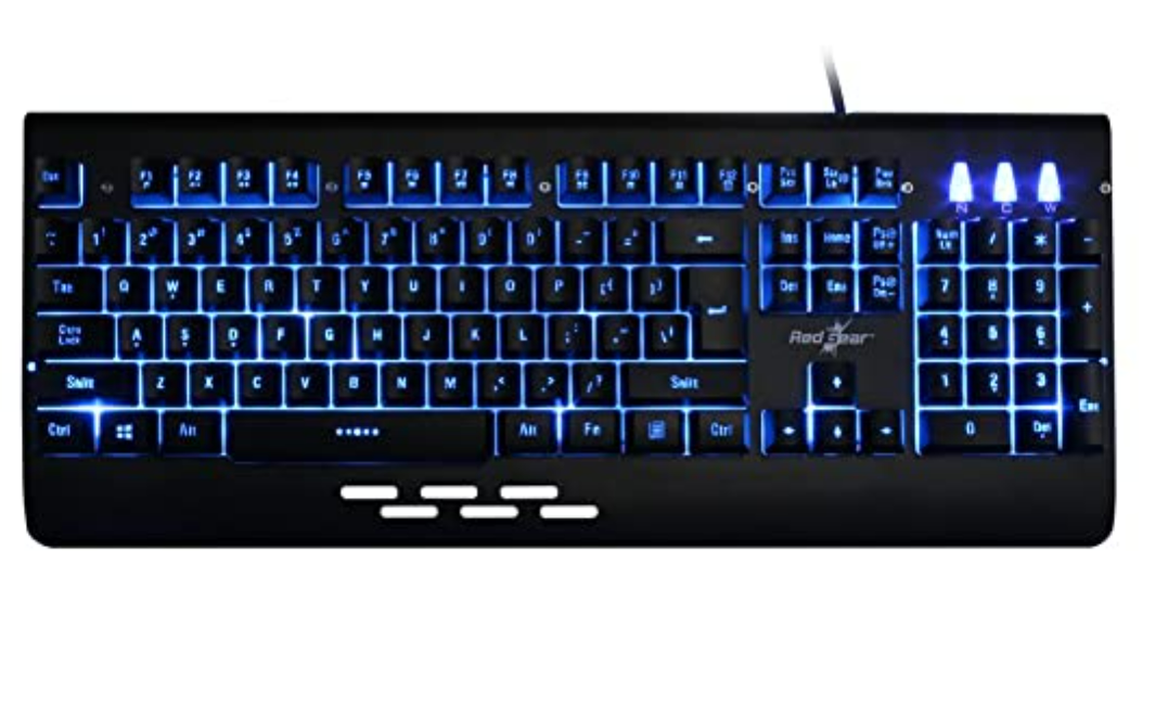 Redgear Blaze Semi-Mechanical wired Gaming keyboard