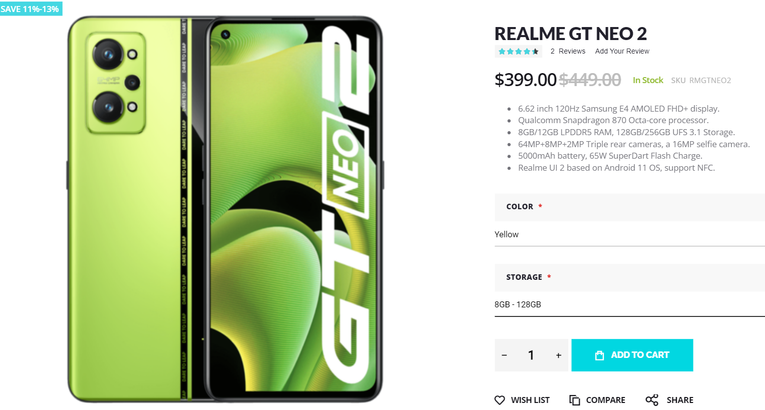 Realme GT Neo 2