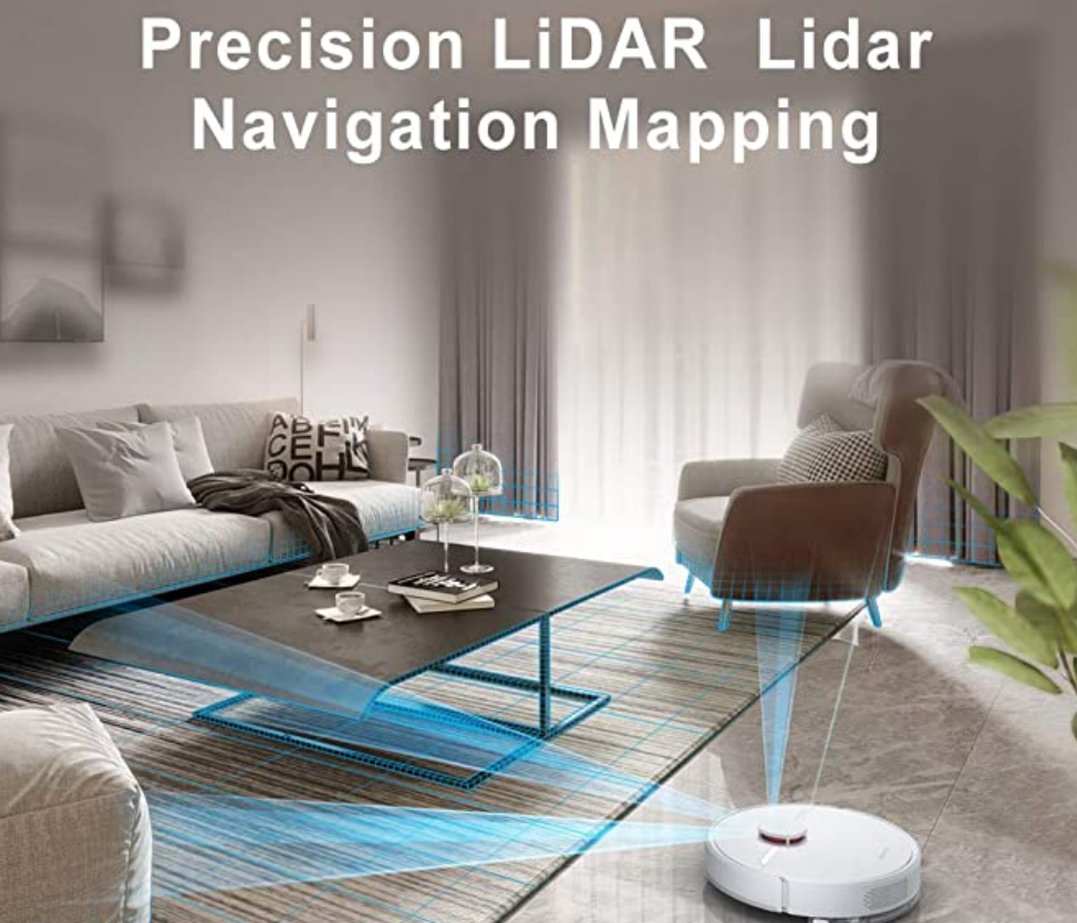  Dreametech D9 Robot Vacuum and Mop Cleaner