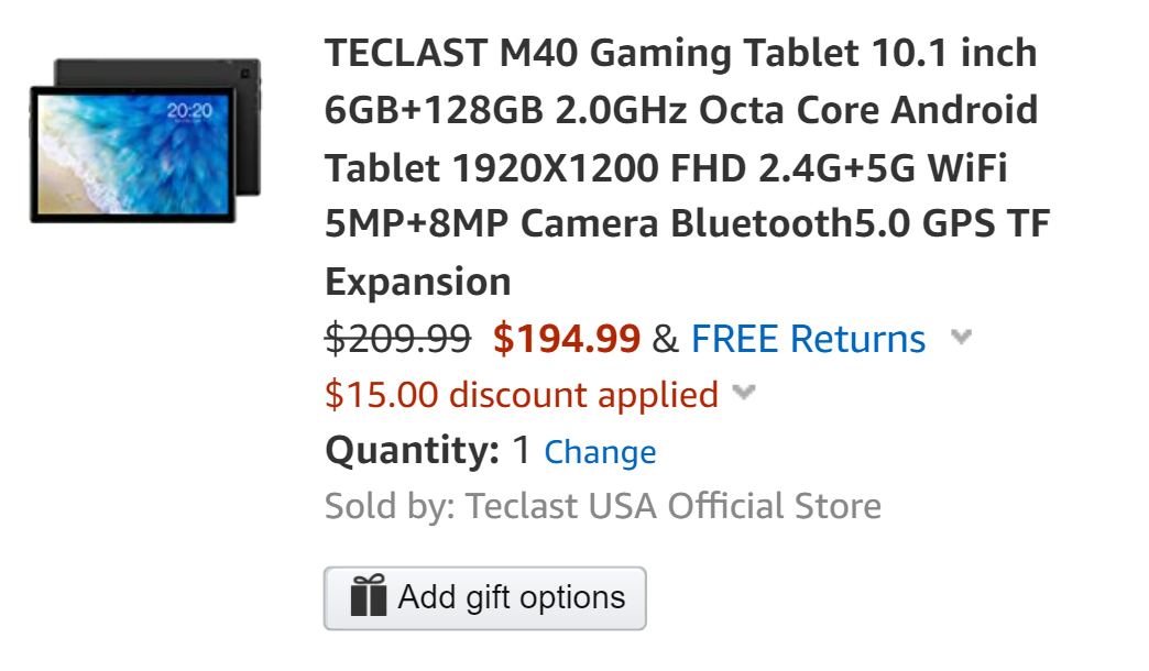 Teclast BFD