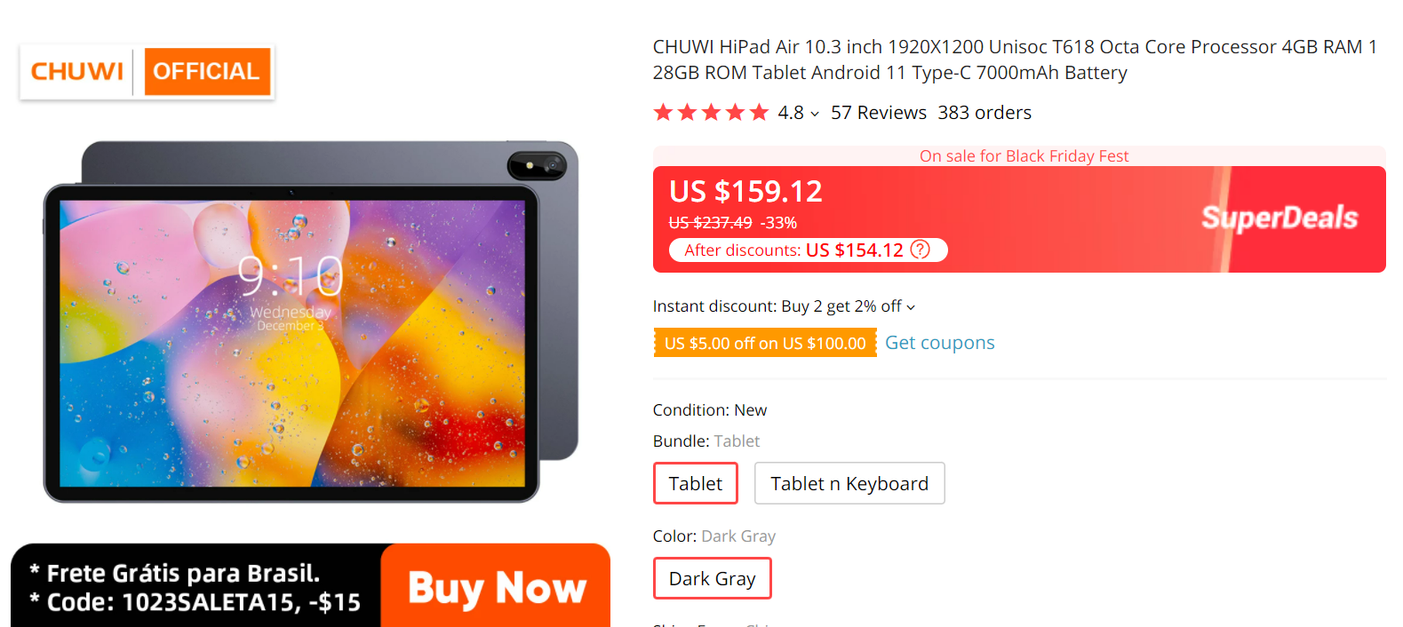 Chuwi HiPad Air Tablet