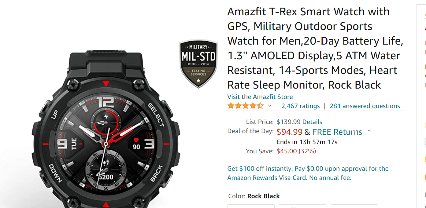 Amazfit T REX