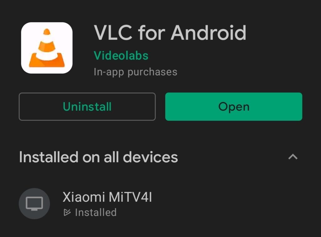 VLC Android TV