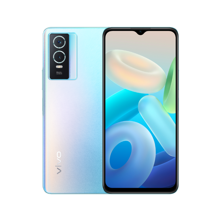 Vivo Y74s 5G in Galaxy Blue