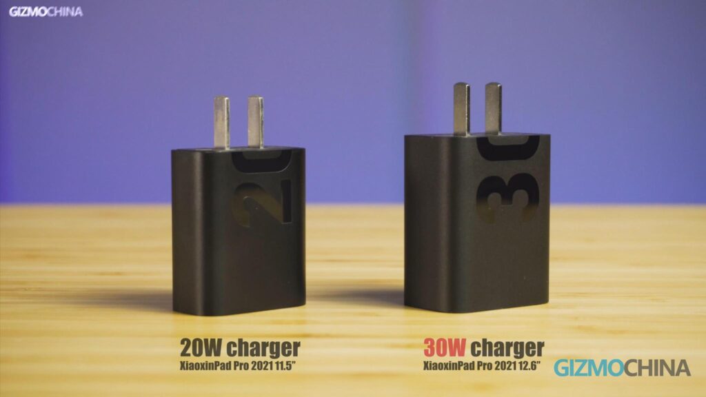 Xiaoxin Pad Pro 12.6 Review 30W charger