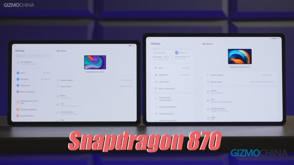 Xiaoxin Pad Pro 12.6 Review Specs vs 11.5