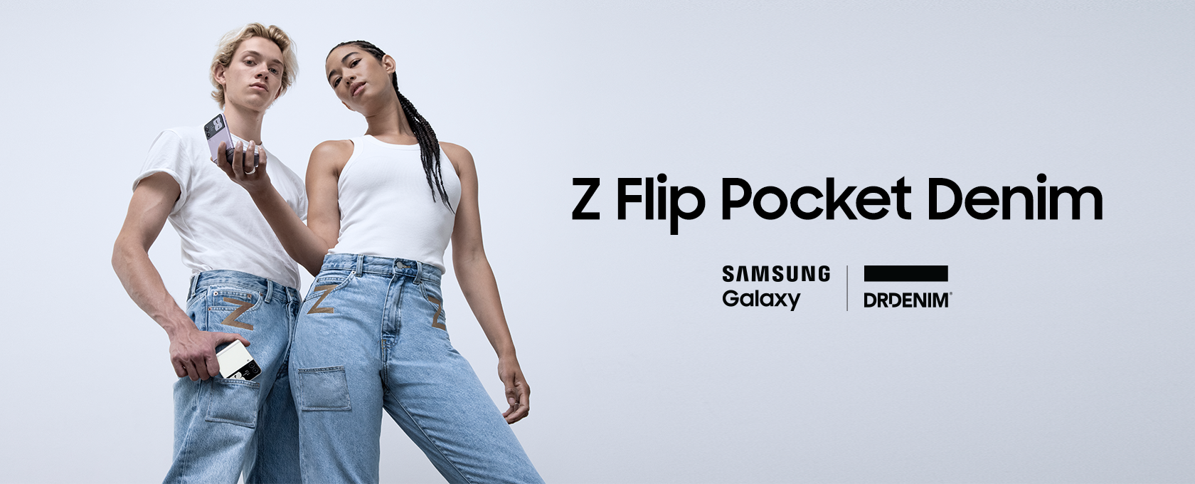 Samsung x DrDenim Z Flip Pocket Denim