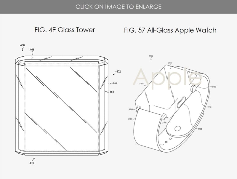 apple watch mac pro all glass patent