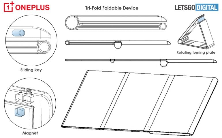 OnePlus Tri-Fold smartphone