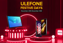 Ulefone Holiday Sale brings upto 35% discount and free goodies