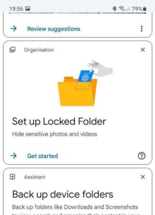 Google Photos app Locked Folder Update 2