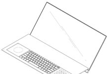 LG patents laptop with touch pads on both sides of the keyboard LG-notebook-patent-Touchpad-WIPO