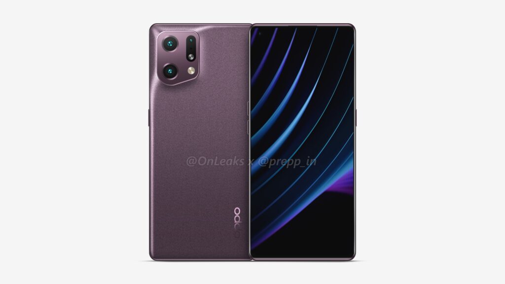 OPPO Find X5 Render