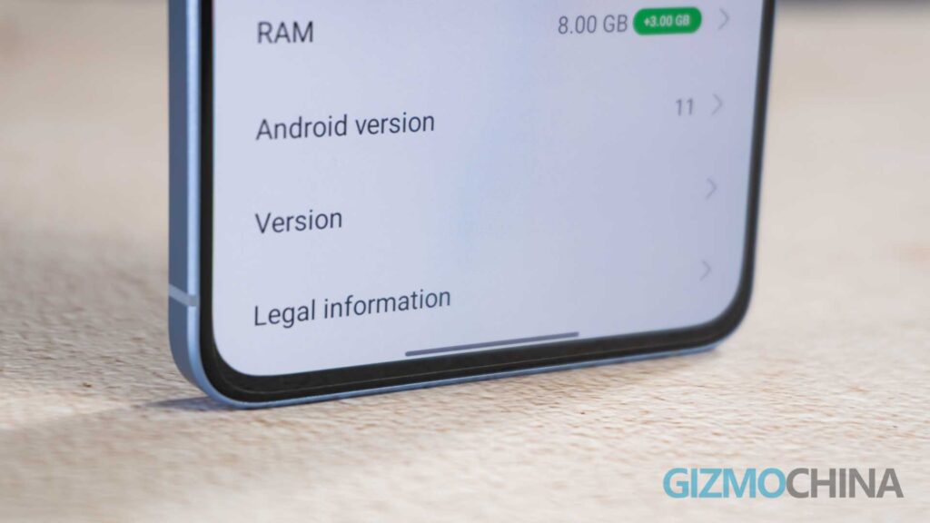 OPPO Reno7 Pro Review bezel bottom