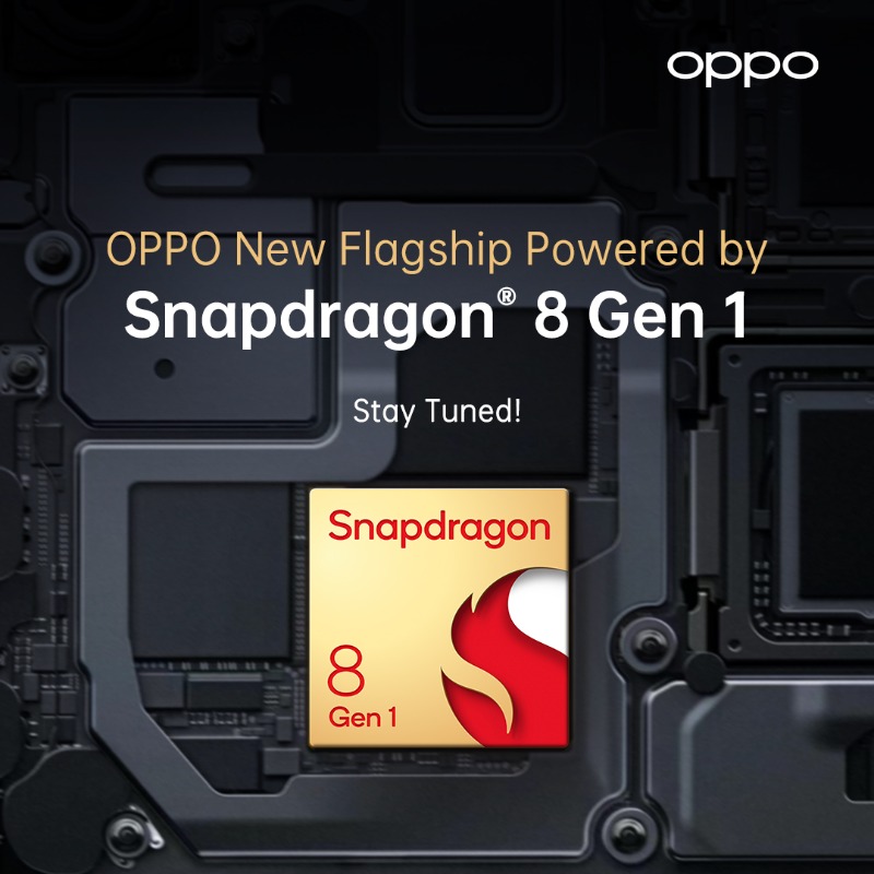 OPPO's Snapdragon 8 Gen 1 phone coming