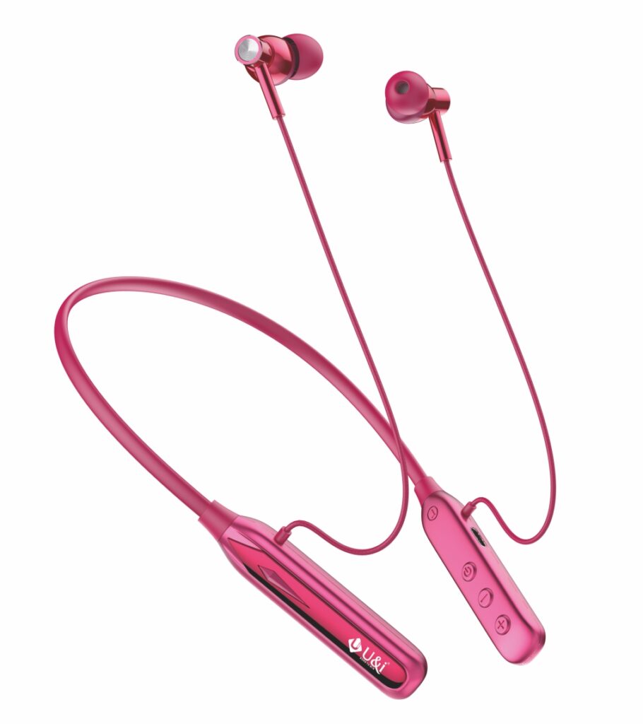 U&i Pink Series Wireless Neckband