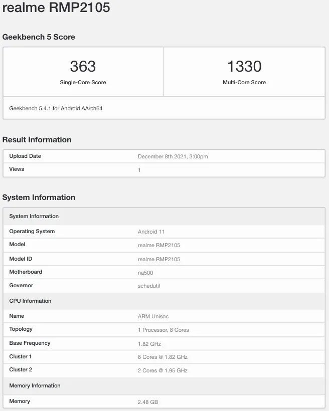 Realme-Pad-New-variant-Geekbench
