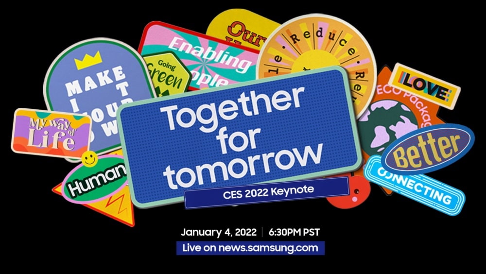 Samsung CES 2022 Keynote Together For Tomorrow