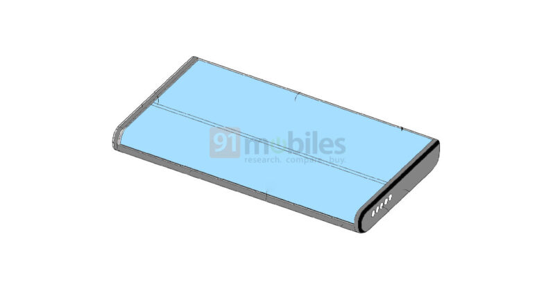 Samsung Foldable Rollable Smartphone Design Patent 01