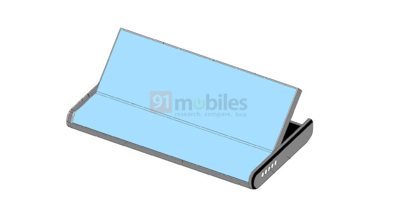 Samsung Foldable Rollable Smartphone Design Patent 02