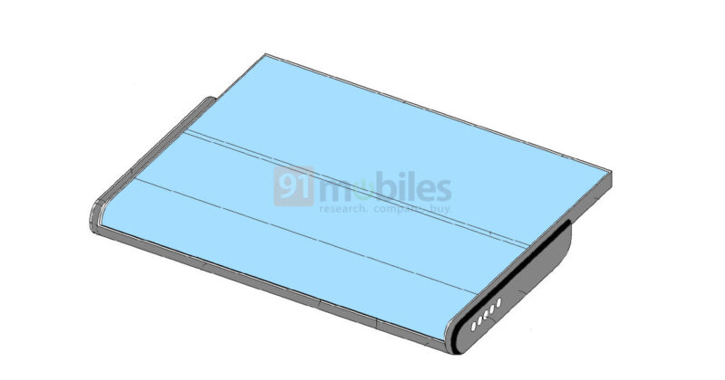 Samsung Foldable Rollable Smartphone Design Patent 03