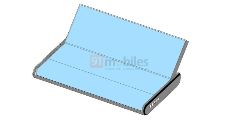 Samsung Foldable Rollable Smartphone Design Patent 04