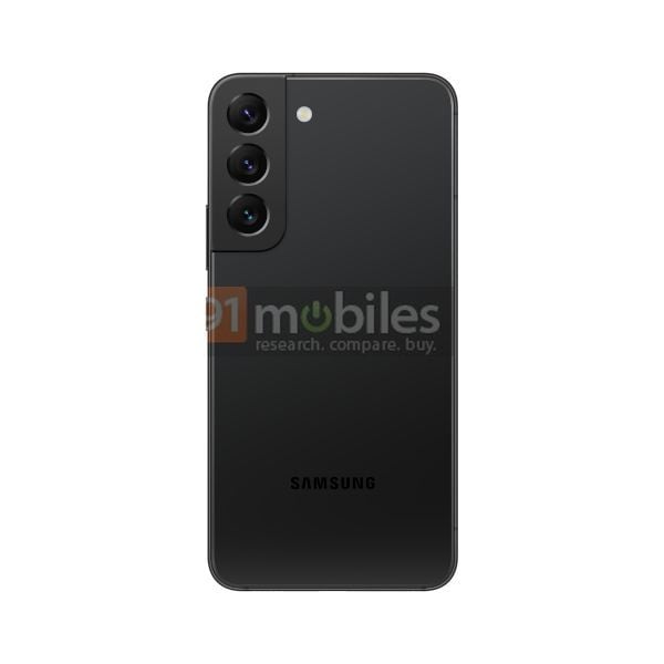Samsung Galaxy S22 Render Leak (Negro)
