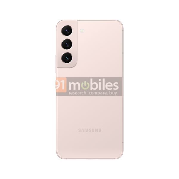 Samsung Galaxy S22 Render Leak (Pink Gold)