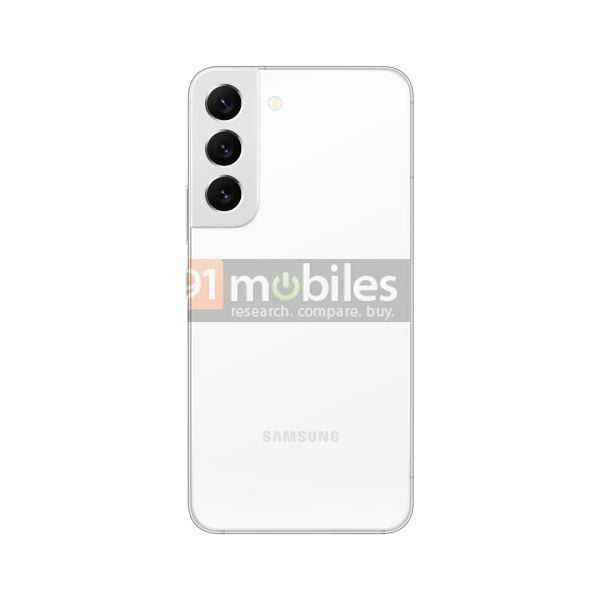 Samsung Galaxy S22 Render Leak (White)