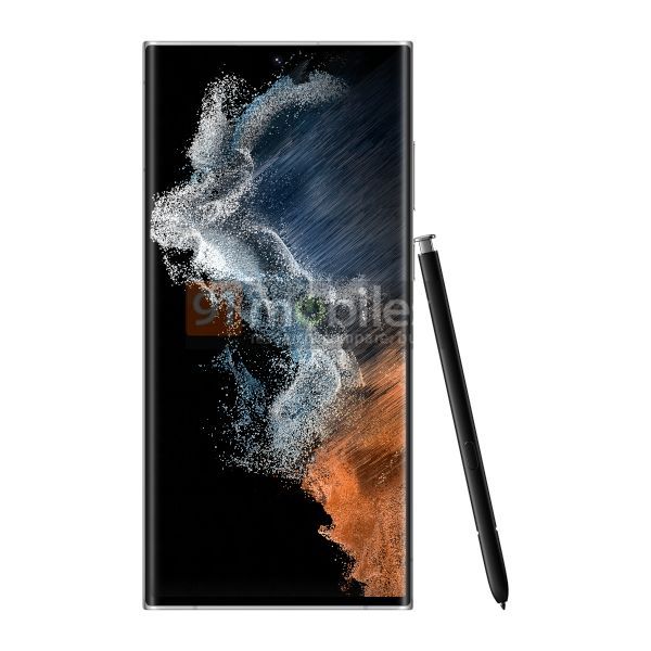 Samsung Galaxy S22 Ultra Render (Black)