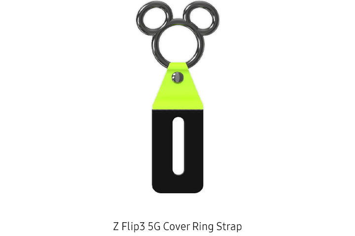 Samsung Galaxy Z Flip 3 Disney Cover Ring Strap