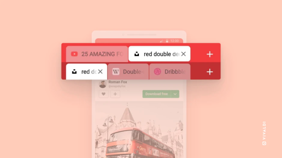 Vivaldi for Android smartphones
