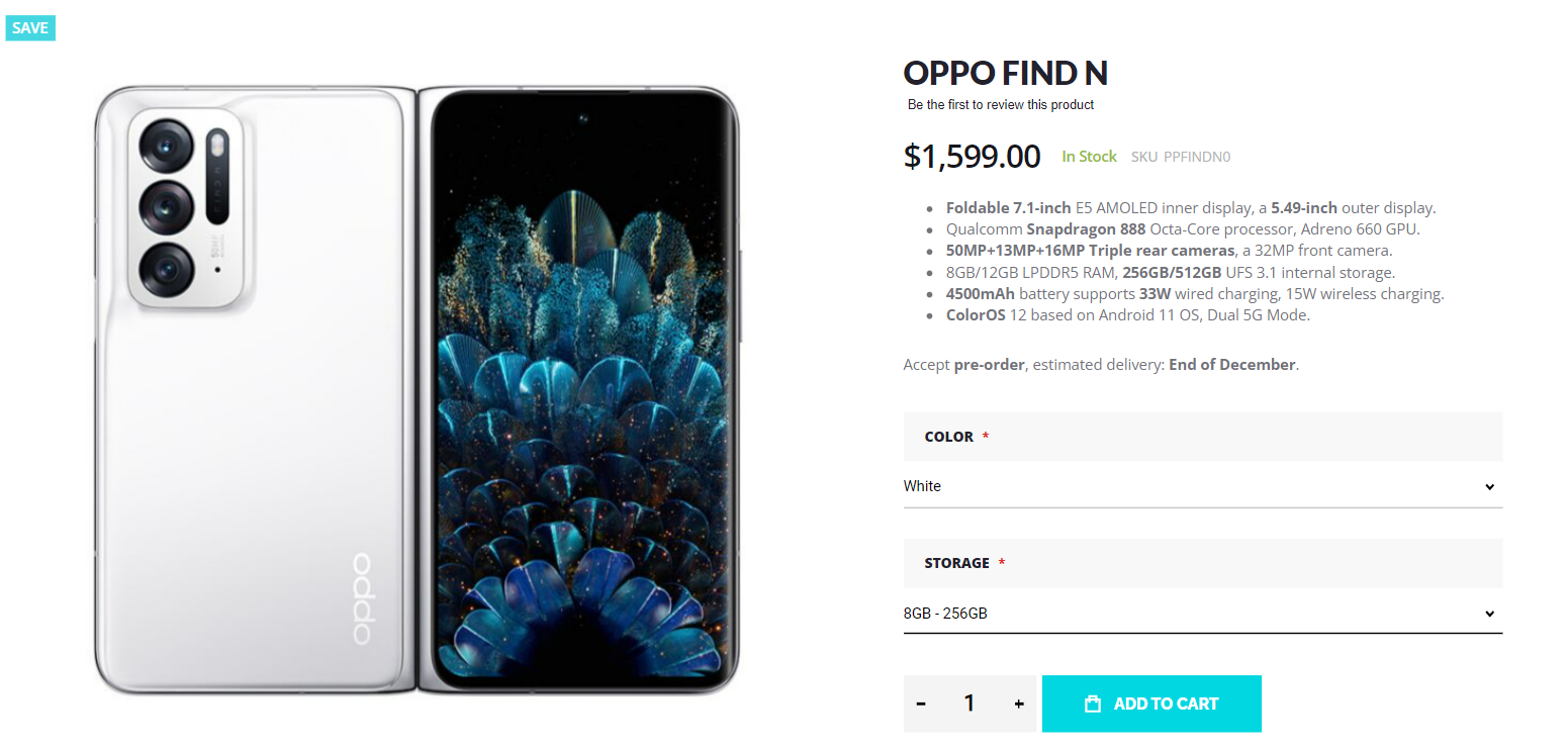 Oppo Find N