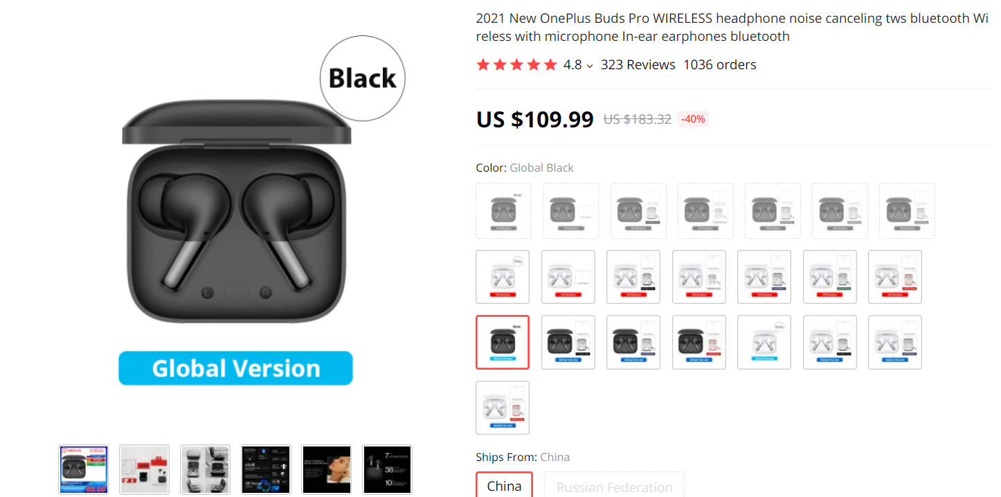 OnePlus Buds Pro Global version