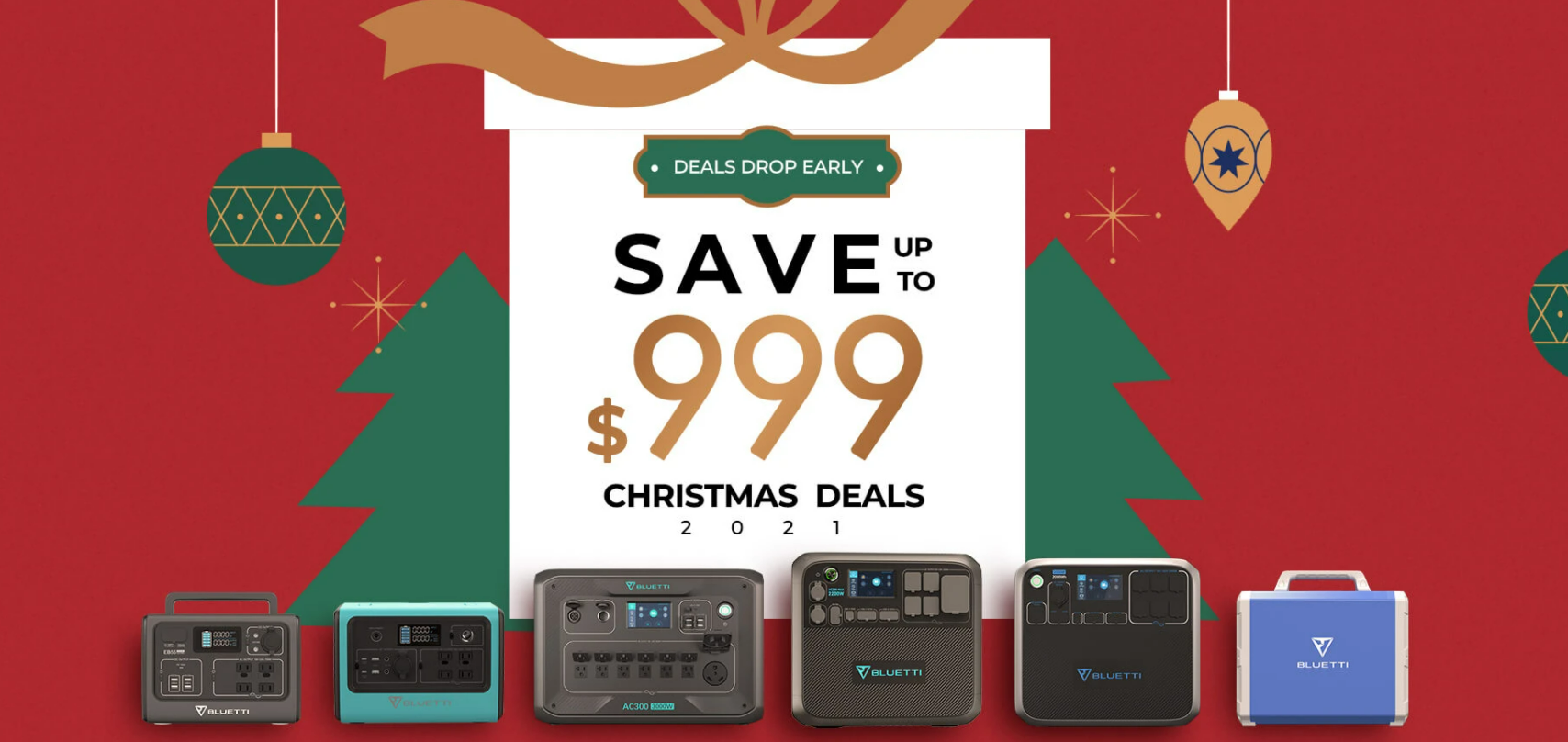 Bluetti xmas sale