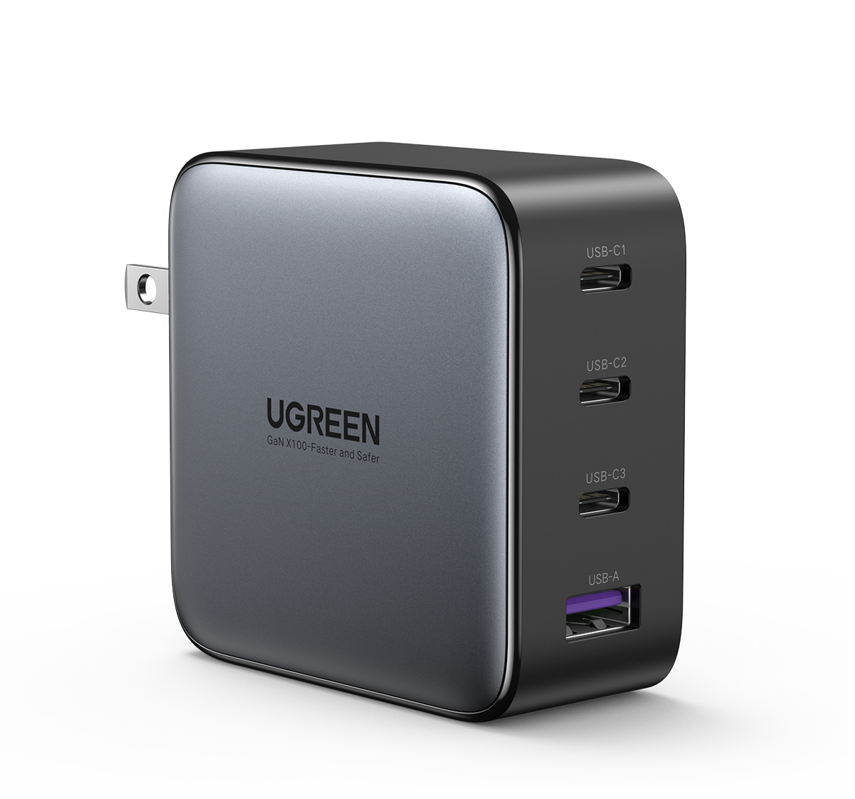UGREEN 100W GaN Fast Charger: Foldable Design with 4 Ports (Review ...