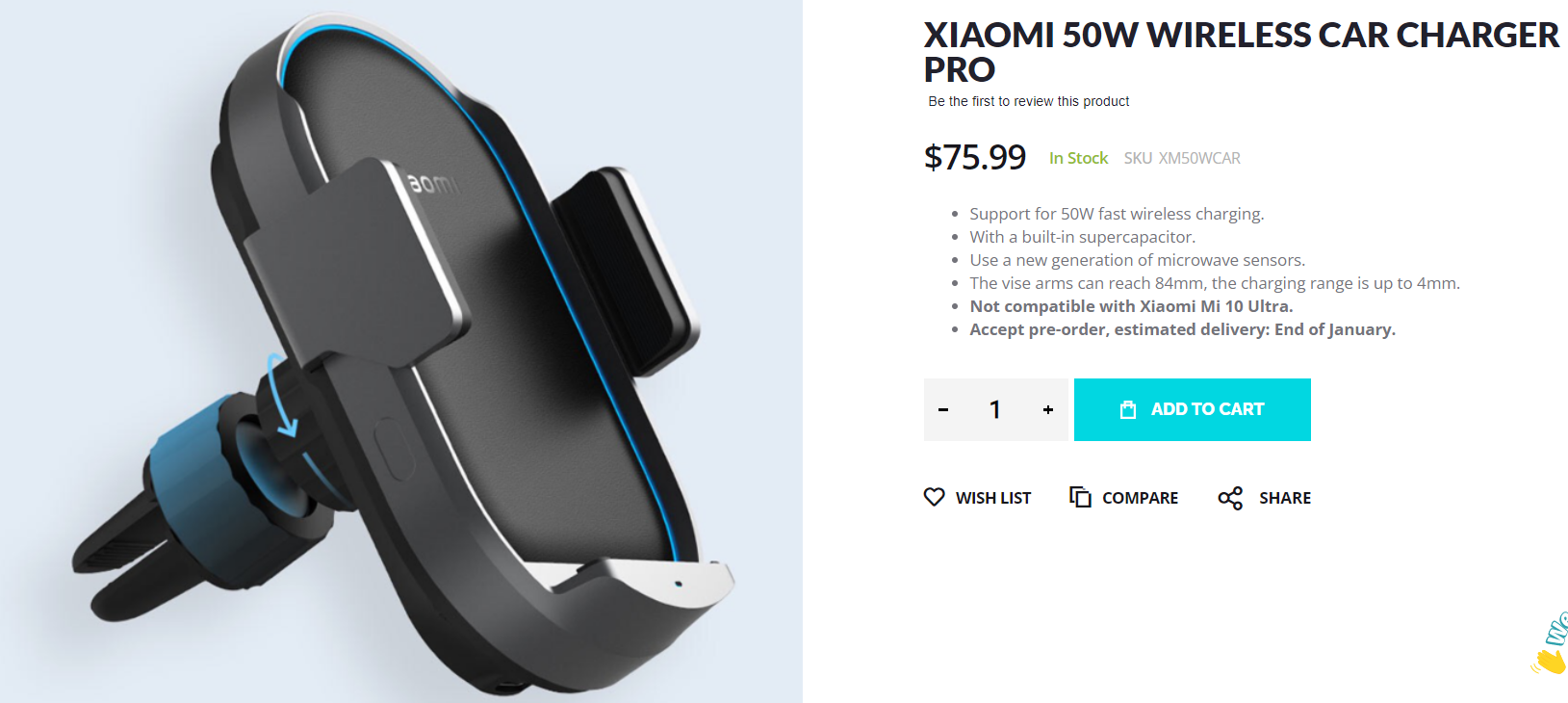 Mi Car Charger Pro Купить