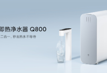 The Xiaomi Instant Water Purifier Q800 can also boil your water in just a second Xiaomi Instant Water Purifier Q800 3