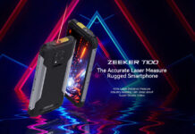 Zeeker T100 is a new rugged phone with Infrared rangefinder Zeeker T100