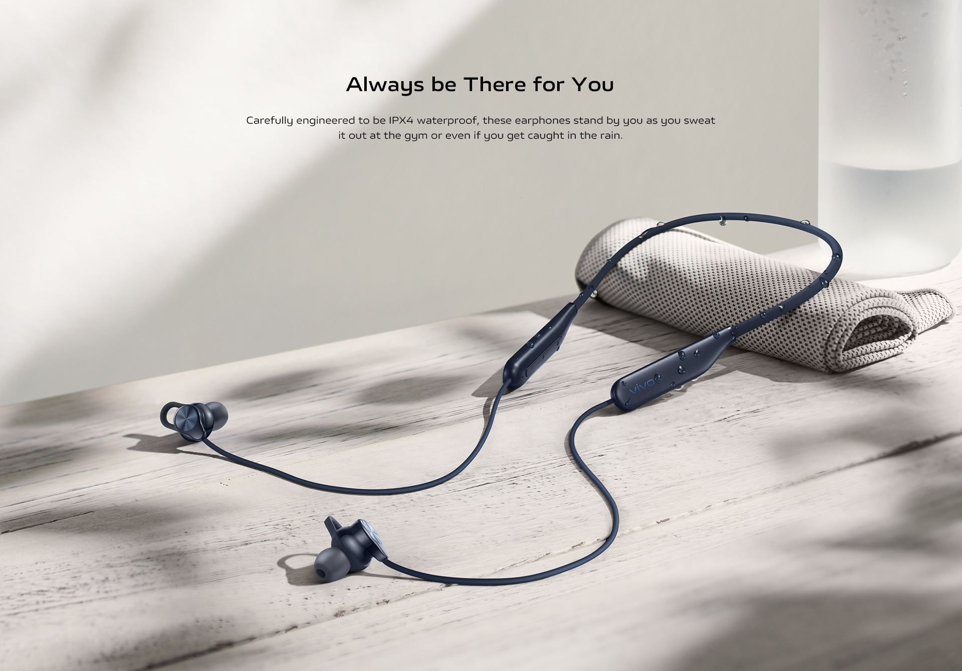 vivo Wireless Sport Lite Neckband Earphones launched in India with 18