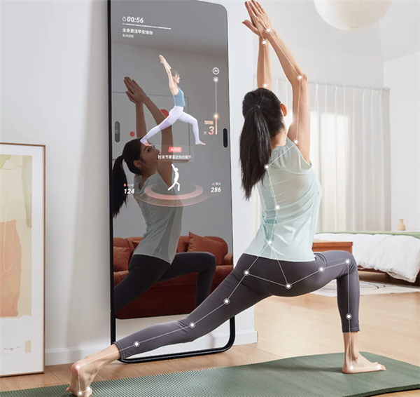 Baidu launches a Smart Fitness Mirror with a 43-inch IPS screen