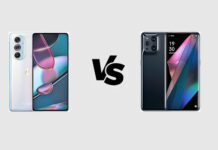 Motorola Edge X30 vs OPPO Find X3: Specs Comparison
