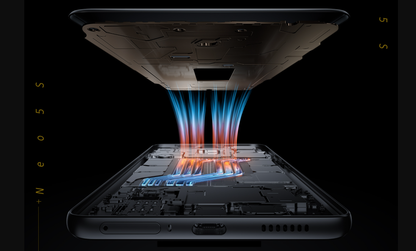 iQOO Neo5s heat dissipation