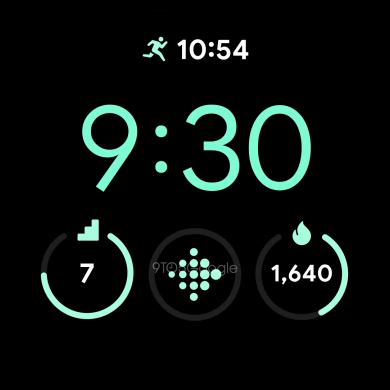 Google Pixel Watch Watchface Leak
