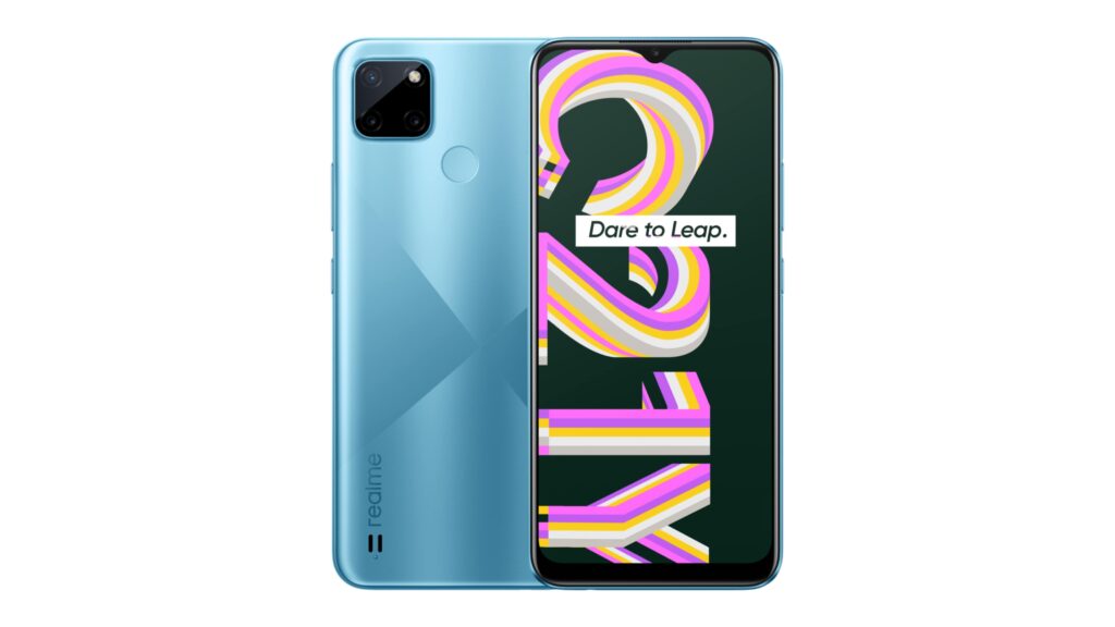 realme C21Y Cross Blue Featured
