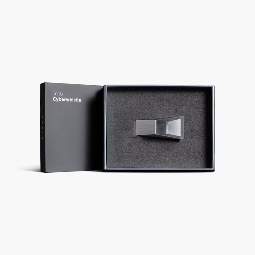 tesla cyberwhistle in box