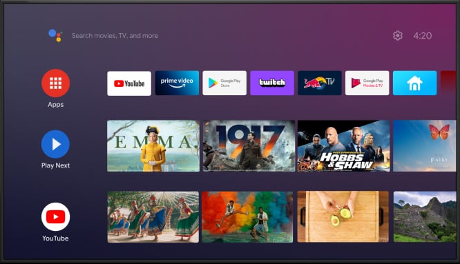 Android TV Playstore