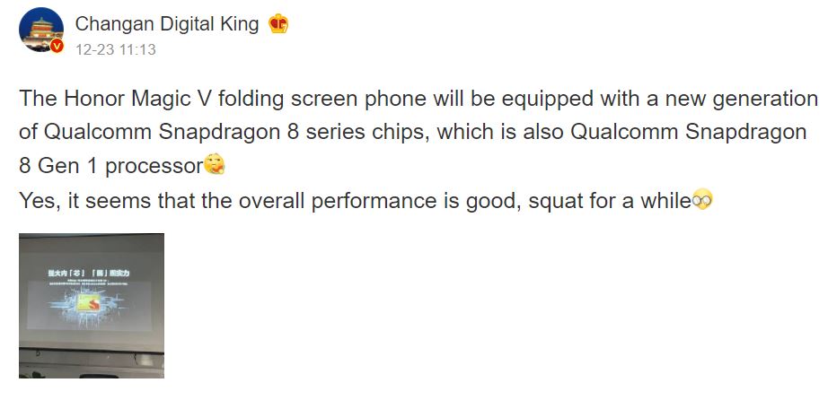 weibo-leak-honor-magic-v-snapdragon-8-gen-1